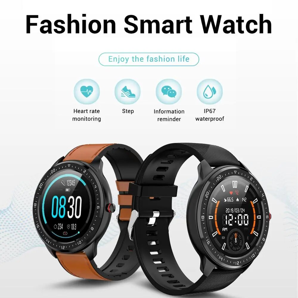 KINGNUOS Смарт-часы глобальная версия IP68, водонепроницаемые Смарт-часы для мужчин и женщин часы для iOS и Android Haylou LS05 от Xiaomi